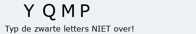 Bevestigingscode