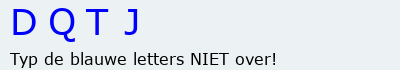 Bevestigingscode