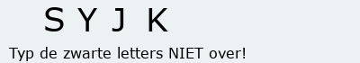 Bevestigingscode