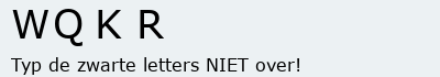 Bevestigingscode