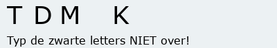 Bevestigingscode
