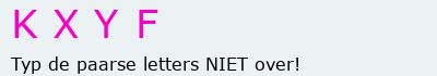 Bevestigingscode