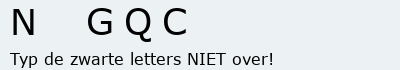 Bevestigingscode