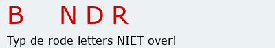 Bevestigingscode