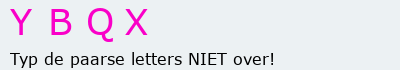 Bevestigingscode