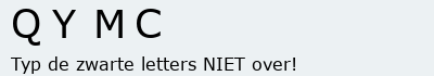Bevestigingscode