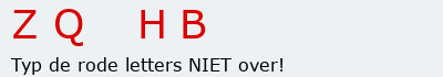 Bevestigingscode