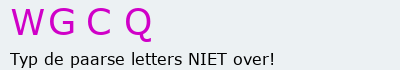 Bevestigingscode