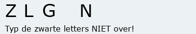 Bevestigingscode