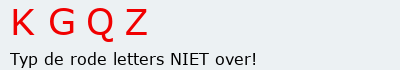 Bevestigingscode