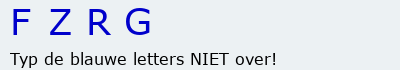 Bevestigingscode