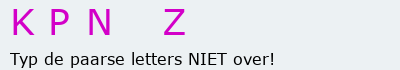 Bevestigingscode