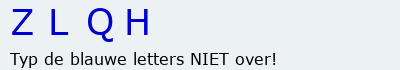 Bevestigingscode