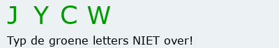 Bevestigingscode
