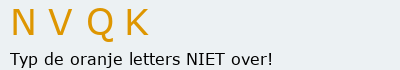 Bevestigingscode