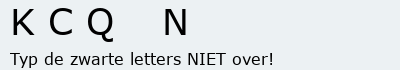 Bevestigingscode