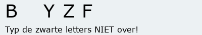 Bevestigingscode