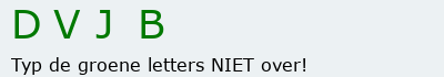 Bevestigingscode