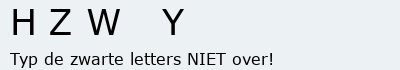Bevestigingscode