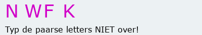 Bevestigingscode