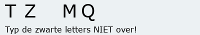 Bevestigingscode