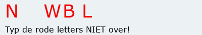 Bevestigingscode