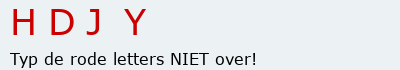 Bevestigingscode