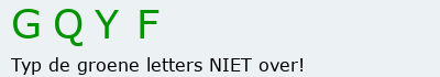 Bevestigingscode