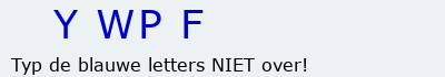 Bevestigingscode
