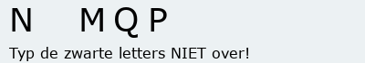 Bevestigingscode
