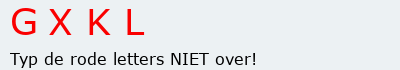 Bevestigingscode
