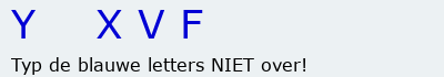 Bevestigingscode
