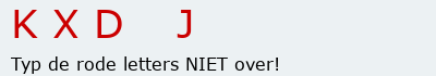 Bevestigingscode
