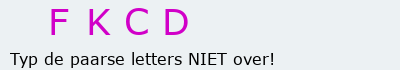 Bevestigingscode