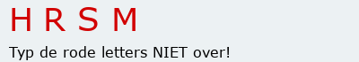 Bevestigingscode