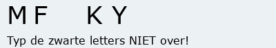 Bevestigingscode