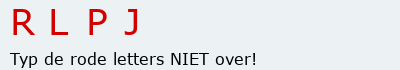 Bevestigingscode
