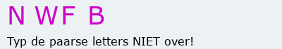 Bevestigingscode