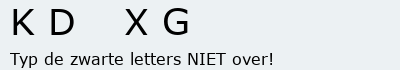 Bevestigingscode