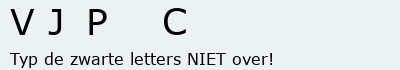 Bevestigingscode