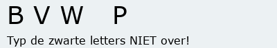 Bevestigingscode