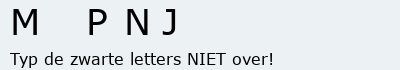 Bevestigingscode