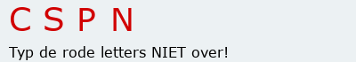 Bevestigingscode
