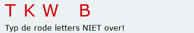 Bevestigingscode