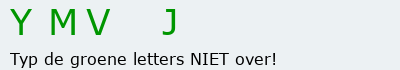 Bevestigingscode