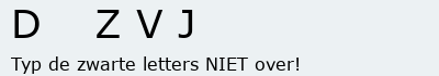 Bevestigingscode