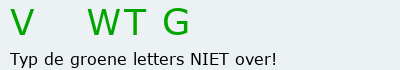 Bevestigingscode