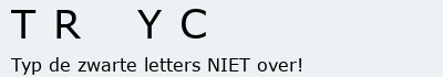 Bevestigingscode