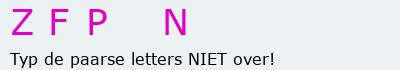 Bevestigingscode