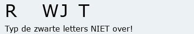Bevestigingscode